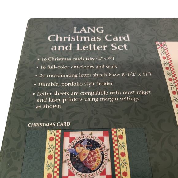 Jim Shore Winter Angel Christmas Paper 48 Sheets Christmas Stationary - Picture 9 of 10